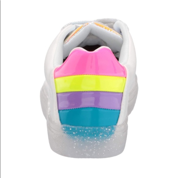 Steve Madden Child Rezza Sneaker Size 3 - Picture 5 of 7